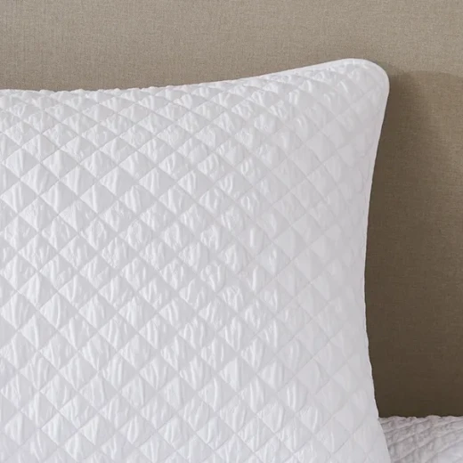 Nova Home Vivid Jaquard Bed Spread Set - 2Pcs - Single & Twin - White - Nova Home - Image 5