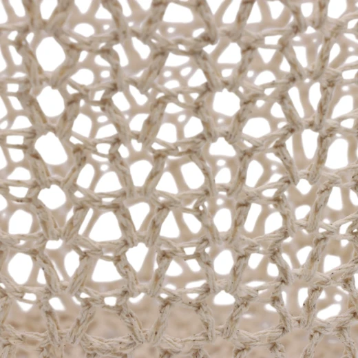 Nova Home "Cove" Cotton Crochet Basket - Ivory - Nova Home - Image 2