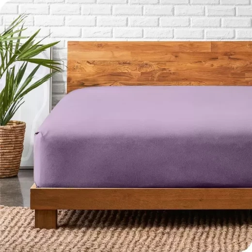 نوفا هوم Cotton Warm طقم شرشف مطاط شتوي قطن فلانيل دافئ - مجوز & مجوز كبير - 3 قطع - نهدي