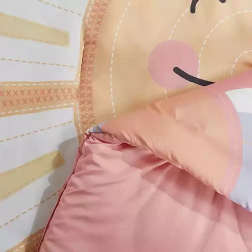 Nova Home Dawn Reversible Kid's Comforter Set - 5 Pcs - Single & Twin - Pink - Nova Home - Image 7
