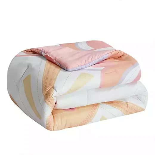 Nova Home Dawn Reversible Kid's Comforter Set - 5 Pcs - Single & Twin - Pink - Nova Home - Image 8