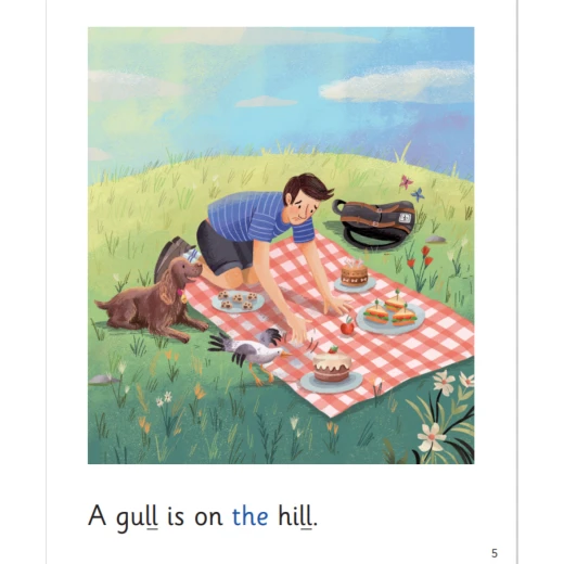 On the Hill: My Letters and Sounds Phase Two Phonics Reader - Image 2