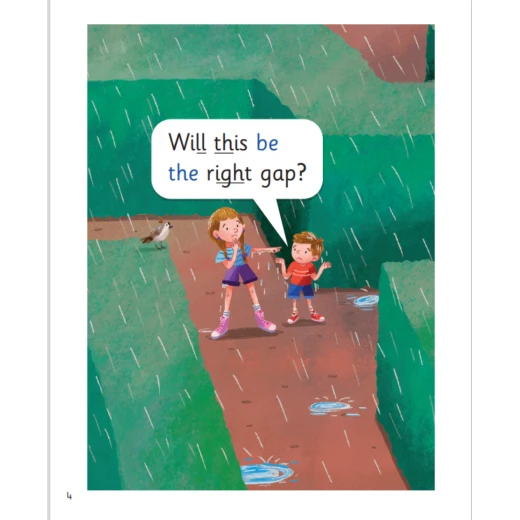 The Right Gap: My Letters and Sounds Phase Three Phonics Reader - Image 2