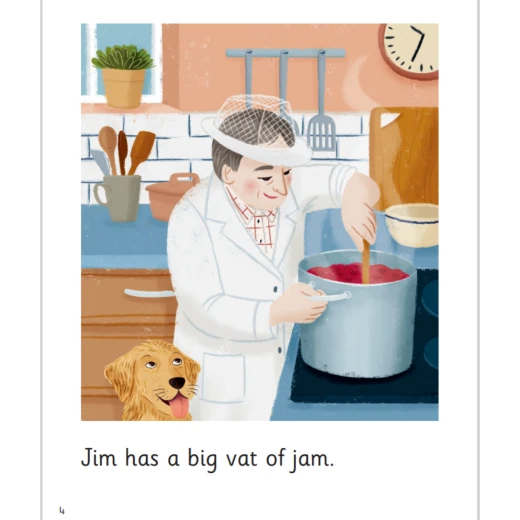 The Jam Man: My Letters and Sounds Phase Three Phonics Reader - Image 2