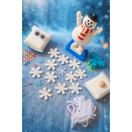 Sensoria – The Sensory Art Snowman Collection, 60 pieces - sensoria - Image 3