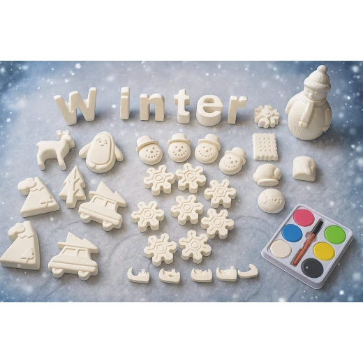 Sensoria – The Sensory Art Snowman Collection, 60 pieces - sensoria - Image 8