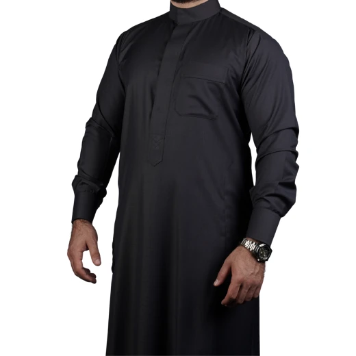 ثوب سكني سادة  مقاس (سمول) بتصميم أنيق وخامة مريحة – من مدراز