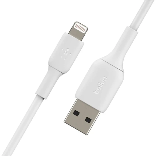 Belkin BoostCharge USB-A to Lightning Cable, 1M, White (2-Pack) - Belkin - Image 2